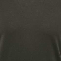 Pre Owned Dolce & Gabbana Dark Grey Jersey Crew Neck T-Shirt S