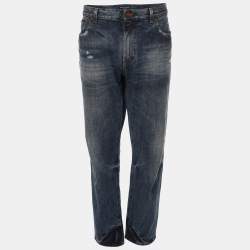 Pre Owned Dolce & Gabbana Blue Denim  Jeans L