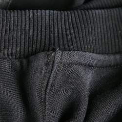 Pre Owned Dolce & Gabbana Black Cotton Knit Crew Neck Sweatshirt S