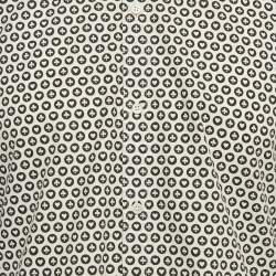 Pre Owned Dolce & Gabbana White Printed Cotton Long Sleeve Shirt M