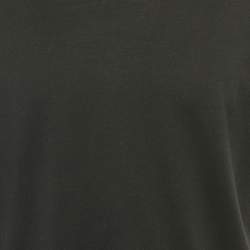 Pre Owned Dolce & Gabbana Black Jersey Crew Neck T-Shirt XL