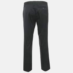 Dolce & Gabbana Black Wool Blend Pants L
