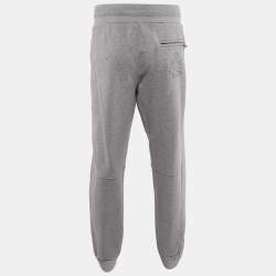 Dolce & Gabbana Grey Cotton Knit Jogger Pants XL