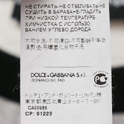Dolce & Gabbana Grey James Dean Print Cotton Applique Detail Sweatshirt M