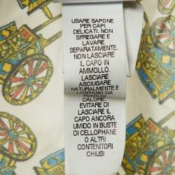 Dolce & Gabbana Beachwear Multicolor Printed Swim Shorts L
