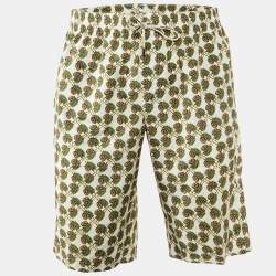 Dolce & Gabbana Beachwear Multicolor Printed Swim Shorts L