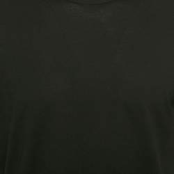 Pre Owned Dolce & Gabbana Black Jersey Crewneck T-Shirt L