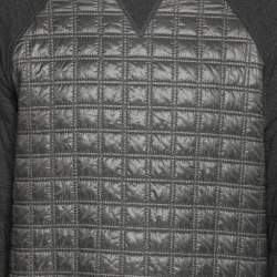 Dolce & Gabbana Grey Nylon Cotton Sweatshirt S