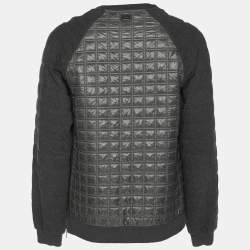 Dolce & Gabbana Grey Nylon Cotton Sweatshirt S