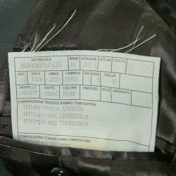 Dolce & Gabbana Grey Wool Single Breasted Blazer L