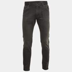 Dolce & Gabbana Dark Grey Denim Slim Jeans L Waist 34" 
