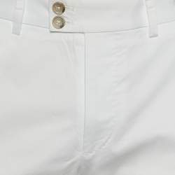 Dolce & Gabbana White Cotton Bermuda Shorts L