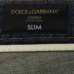 Dolce & Gabbana Blue Denim Slim Fit Jeans L Waist 36" 
