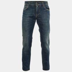 Dolce & Gabbana Blue Denim Slim Fit Jeans L Waist 36" 