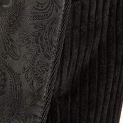 Dolce & Gabbana Black Velour & Brocade Blazer M