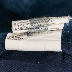 Pre Owned Dolce & Gabbana Blue Distressed Denim Classic Jeans S