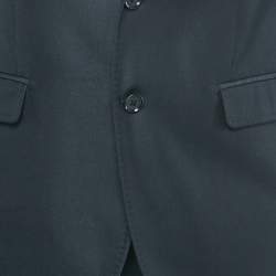 Pre Owned Dolce & Gabbana Midnight Blue Wool Blend Tailored Suit M