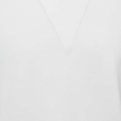 Pre Owned Dolce & Gabbana White Jersey Crewneck T-Shirt XXL