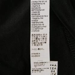 Pre Owned Dolce & Gabbana Underwear Black Jersey Sleeveless T-Shirt L