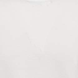 Pre Owned Dolce & Gabbana White Jersey Crewneck T-Shirt XXL