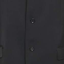 Pre Owned Dolce & Gabbana Navy Blue Wool Single Breasted Suit XXXL