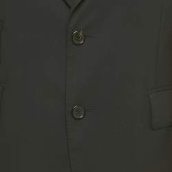 Pre Owned Dolce & Gabbana Black Wool Tailored Blazer M