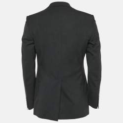 Pre Owned Dolce & Gabbana Black Wool Single Breasted Blazer S