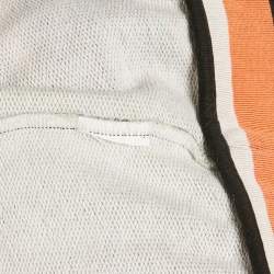 Pre Owned Dolce & Gabbana Black Bird Of Paradise Print Cotton Hooded Sweatshirt S