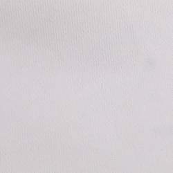 Pre Owned Dolce & Gabbana White Jersey Logo Print Jogger Pants L