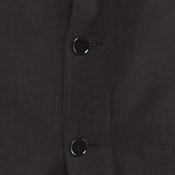 Pre Owned Dolce & Gabbana Grey Wool Single Breasted Martini Blazer XXL