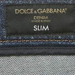 مملوكة مسبقًا Dolce & Gabbana Blue Denim Slim Fit Pants S/Waist 30"