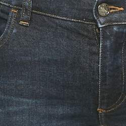 مملوكة مسبقًا بنطلون دولتشي أند غابانا دنيم أزرق عادي مقاس متوسط (ميديم)