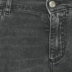 مملوكة مسبقًا بنطلون دولتشي أند غابانا دنيم أزرق عادي مقاس متوسط (ميديم)