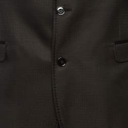 مملوكة مسبقًا Dolce & Gabbana Black Wool & Silk Martini Suit XXL