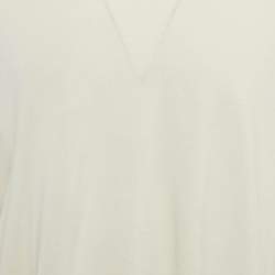 Pre Owned Dolce & Gabbana Cream Jersey Crewneck T-Shirt XXL
