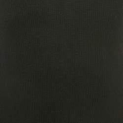 مملوكة مسبقًا Dolce & Gabbana Black Rib Knit V-Neck Pullover M