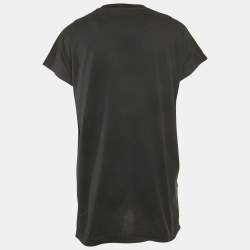 مملوكة مسبقًا Dolce & Gabbana Blue Card Print Jersey T-Shirt L