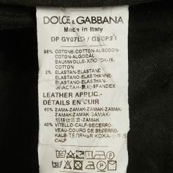 مملوكة مسبقًا Dolce & Gabbana Grey Denim Skinny Jeans M/Waist 40"