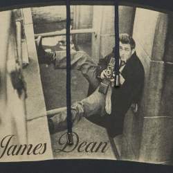 Pre Owned Dolce & Gabbana Navy Blue James Dean Graphic Cotton Hoodie M