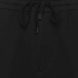مملوكة مسبقًا Dolce & Gabbana Black Knit Jogger L