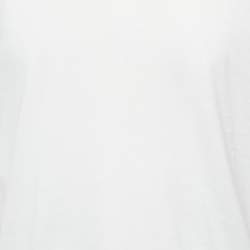 Pre Owned تي شيرت دولتشي أند غابانا قطن جيرسي رقبة دائرية أبيض متوسط