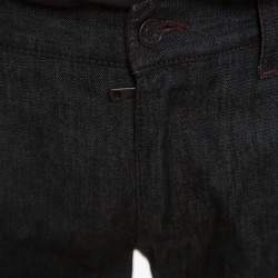 Pre Owned Dolce & Gabbana 14 Gold Black Straight Fit jeans M