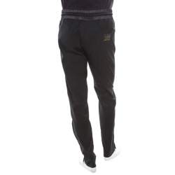 مملوكة مسبقًا Dolce & Gabbana Black Wool Drawstring Detail Track Pants S