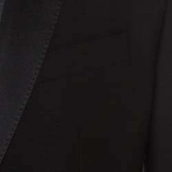 Dolce & Gabbana Maritini Black Wool and Silk Tuxedo Suit M