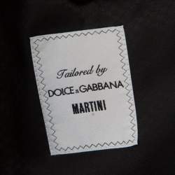 Dolce & Gabbana Maritini Black Wool and Silk Tuxedo Suit M