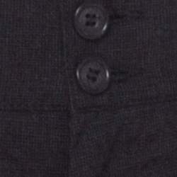 Pre Owned Dolce & Gabbana Grey Micro Houndstooth Cotton Shorts L