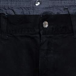 Pre Owned Dolce & Gabbana 14 Black Distressed Denim Pant Detail Jeans L