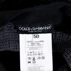 Pre Owned Dolce & Gabbana 14 Black Distressed Denim Pant Detail Jeans L
