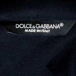 Pre Owned Dolce & Gabbana Dark Brown Hooded Bomber Jacket XXL