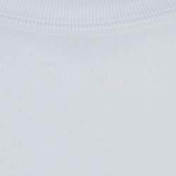 مملوكة مسبقًا Dolce & Gabbana White Cotton Round Neck T-Shirt S